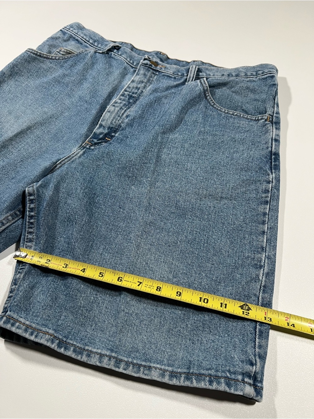 Wrangler Light Blue Men's Denim Shorts - Picture 5 of 5
